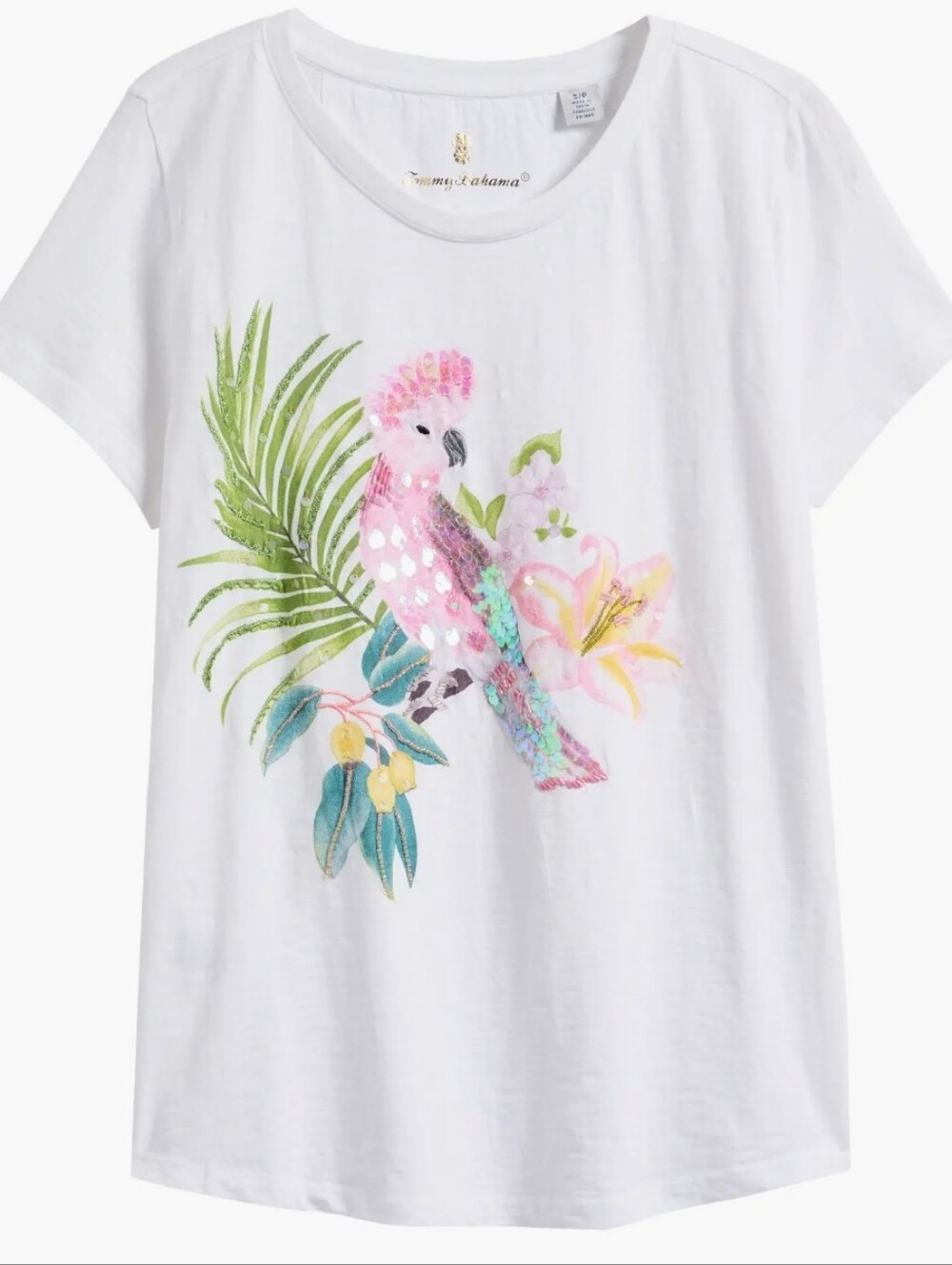 Tommy Bahama Tropical Bliss Embellished Lux T-Shirt